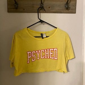 Psyched Crop Top